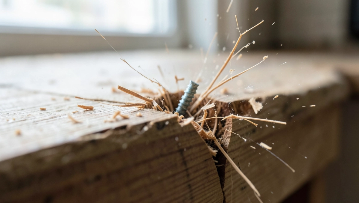 Jaki otwór pod wkręt do drewna