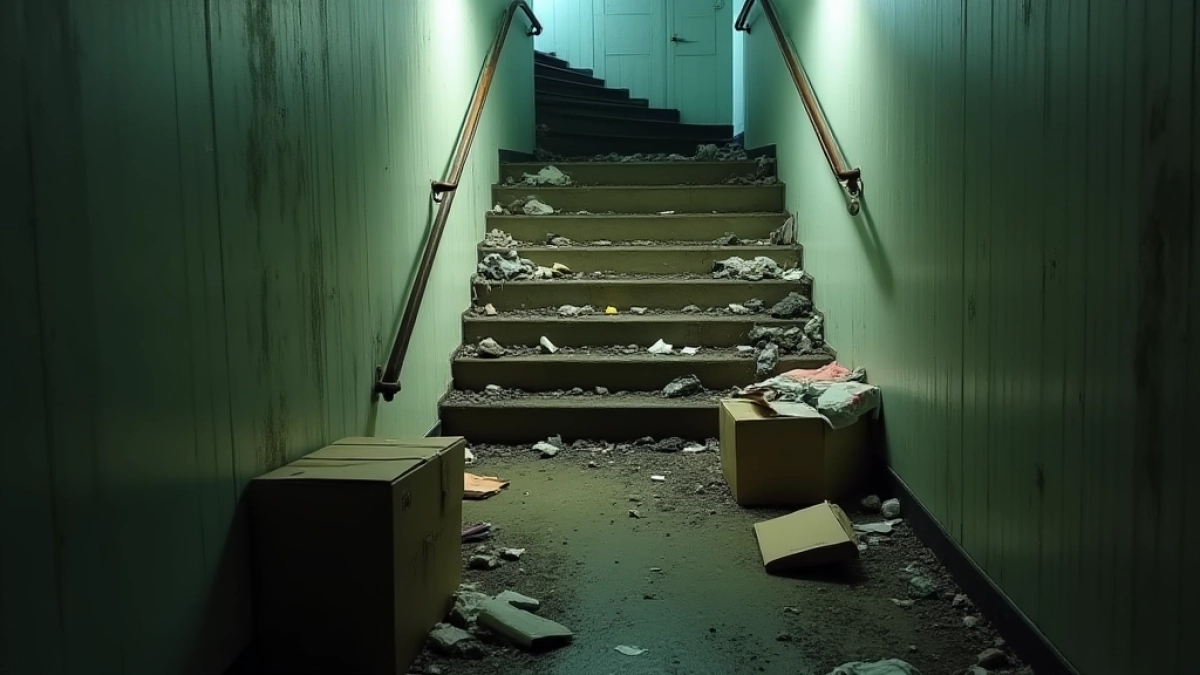 Pismo o uprzątnięcie klatki schodowej