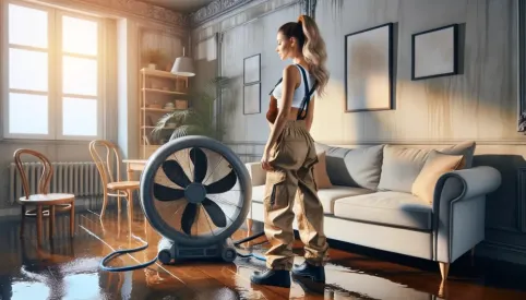 Ile trwa osuszanie posadzki