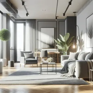 Jak urządzić mieszkanie z szarymi meblami