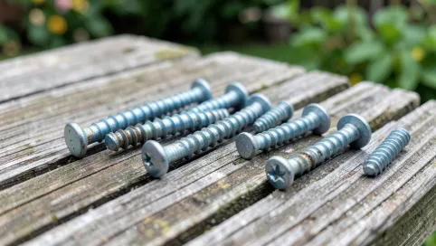 Jakie wkręty do drewna na zewnątrz