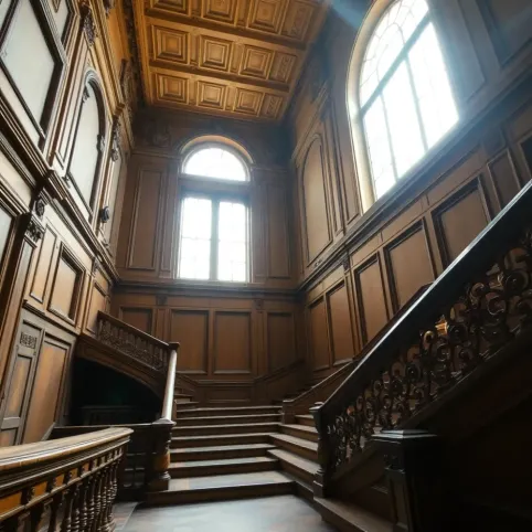 Klatka schodowa w kamienicy aranżacje