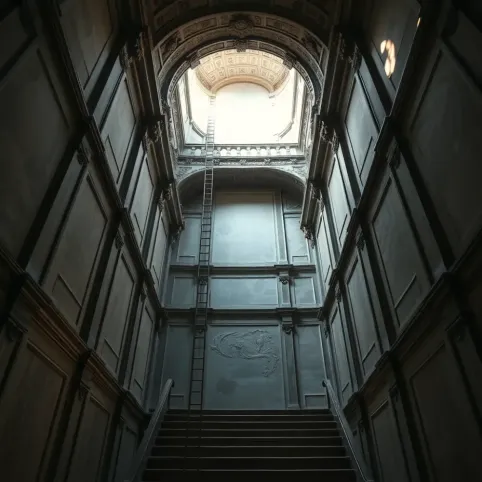 Malowanie wysokiej klatki schodowej