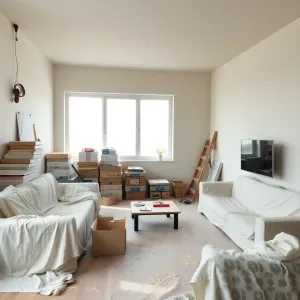 Mieszkanie podczas remontu