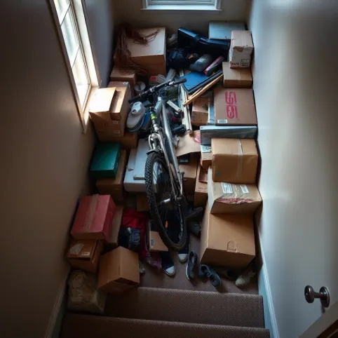 Rzeczy Pozostawione Na Klatce Schodowej