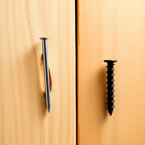 Wkręty czy gwoździe do desek