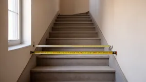 Szerokość klatki schodowej